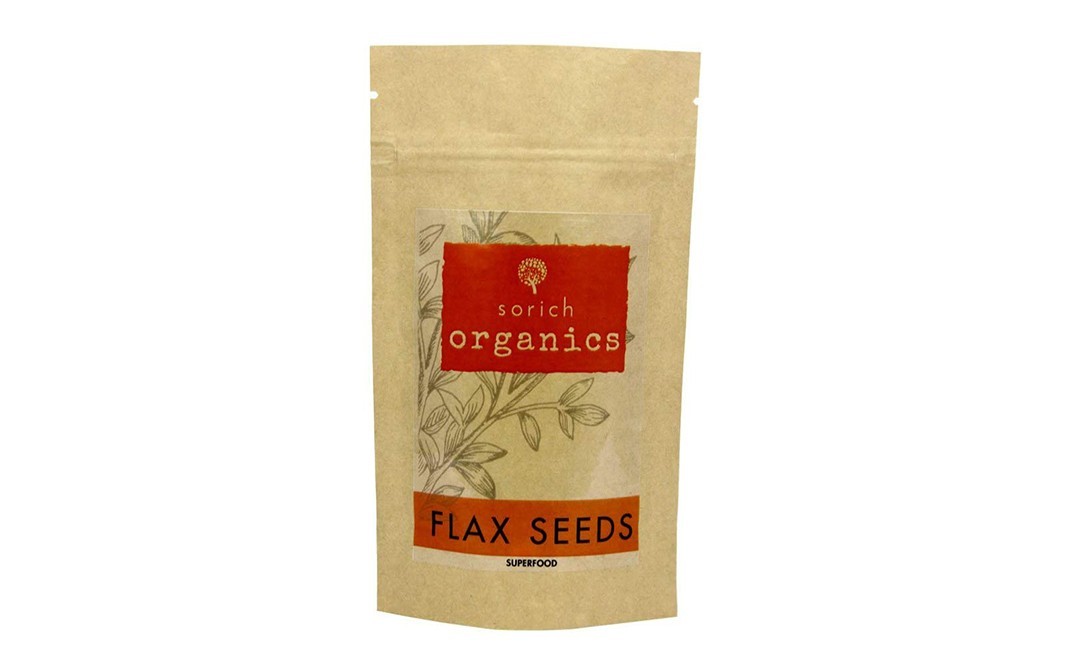 Sorich Organics Flax Seeds    Pack  200 grams